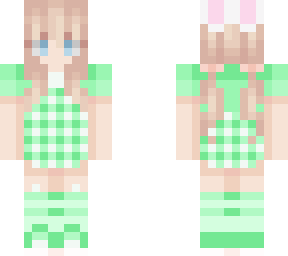 st.patrick's day bunny girl