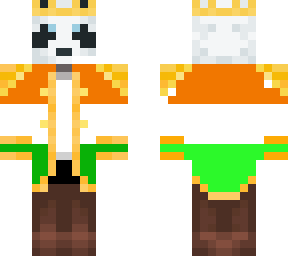 st patricks day panda skin