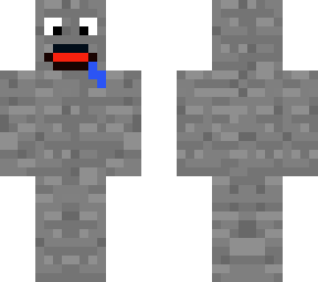 stone skin with mouth