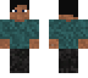 teal shirt boy