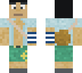 Usopp Sabaody Minecraft Skin