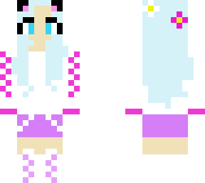 white cat girl (cool)
