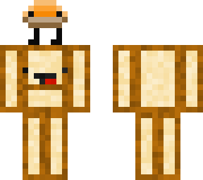 a bread holding a baby pie (collab idea)