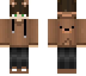 bear costume boy