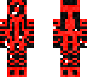 black and red