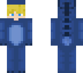 blond stitch onesie boy
