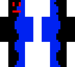 blue black skin