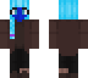 blue girl