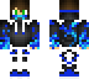 blue guy creeper mask