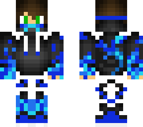 blue guy creeper mask