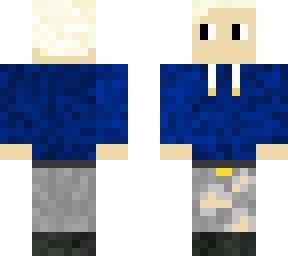 blue hoodie boi