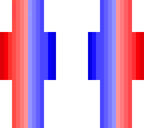 blue/red fade skin
