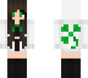 clover different bangs and hoodie