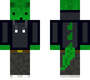 dino black hoodie