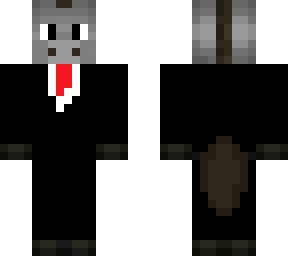 donkey tuxedo