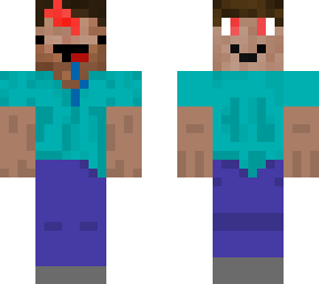 durp boy. (slowly turn the skin to the back. lol)