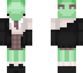 frog in school uniform