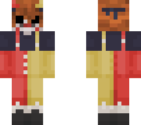 ginger clown red yellow