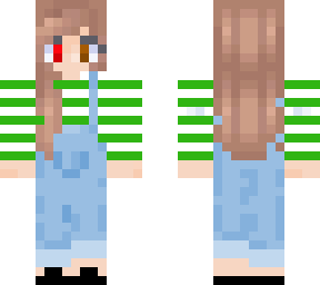 girl in overall