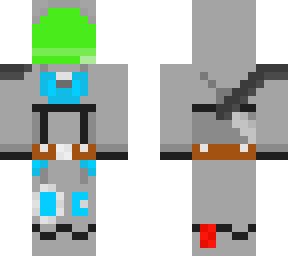 i jut found a cool lego mini fig so i made it to a skin