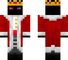 king with full outfit