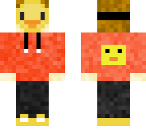 man with a duck mask