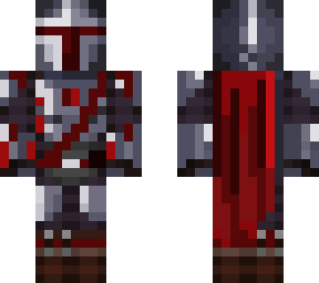 mandalorian red tinge