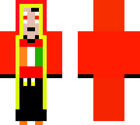 me as a skin hair fixed (again) and shirt finished