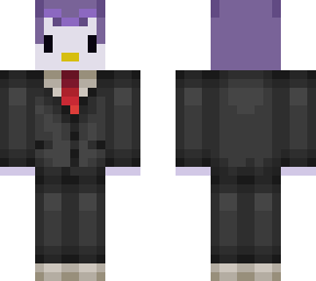pengin in a suit