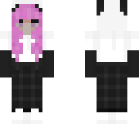 pink girl panda