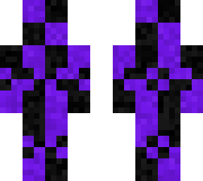 purple and black