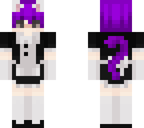 purple catboy with boots