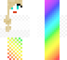 rainbow girl