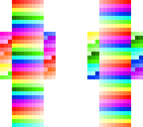 rainbow pastel human