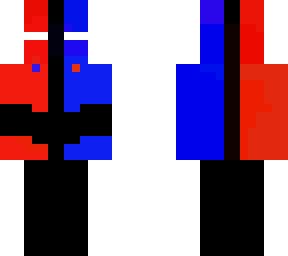 red and blue herobrine