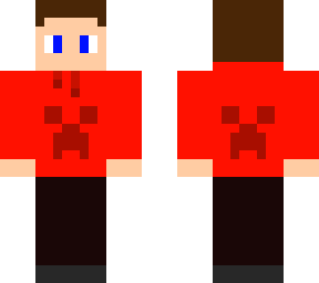 red hoodie