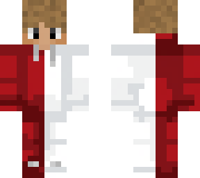 red/white hooded boy