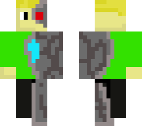 robo blond guy