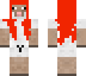sheep with red hair