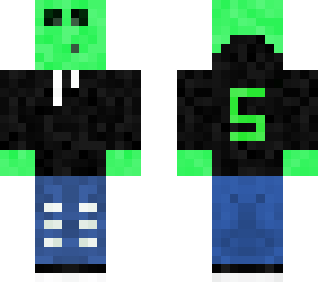 slime in hoddie