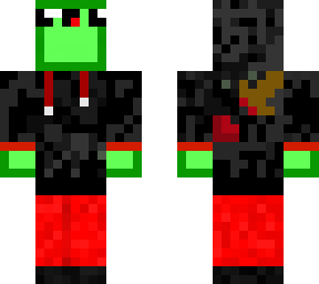 slime mit schwarzer jacke