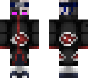 slpit black and white hair akatsuki member