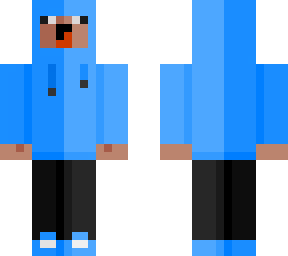 steve in hoodie with mouth open