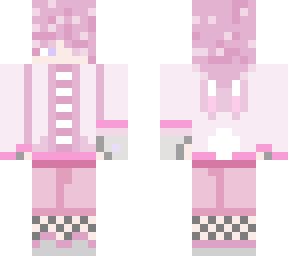 strawberry/cotton candy themed skin