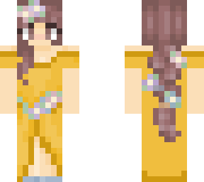 the golden dress