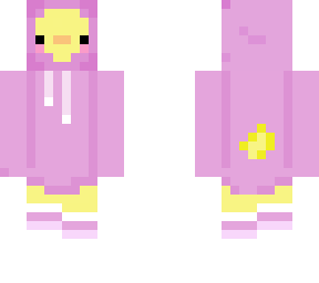 thumbnail makes it look weird - duck with purple hoodie