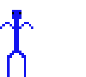 white blue