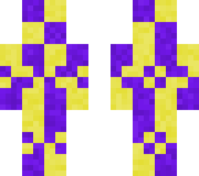 yellow and purple