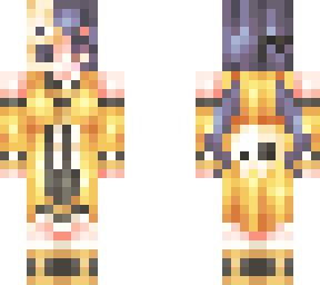 yellow skull