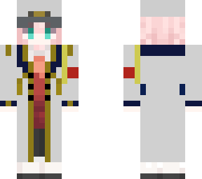 zero two with jacket and hat
